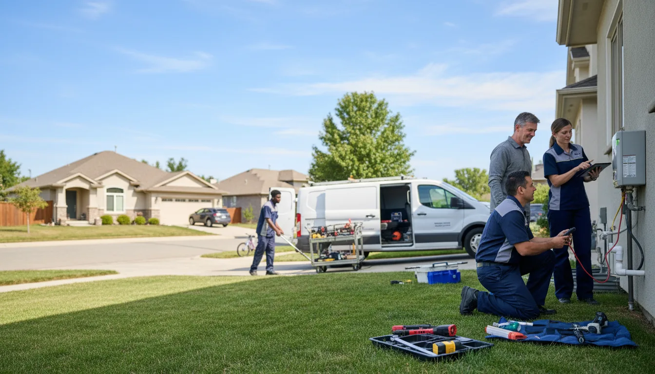 Tankless water heater service in Sterling, NE